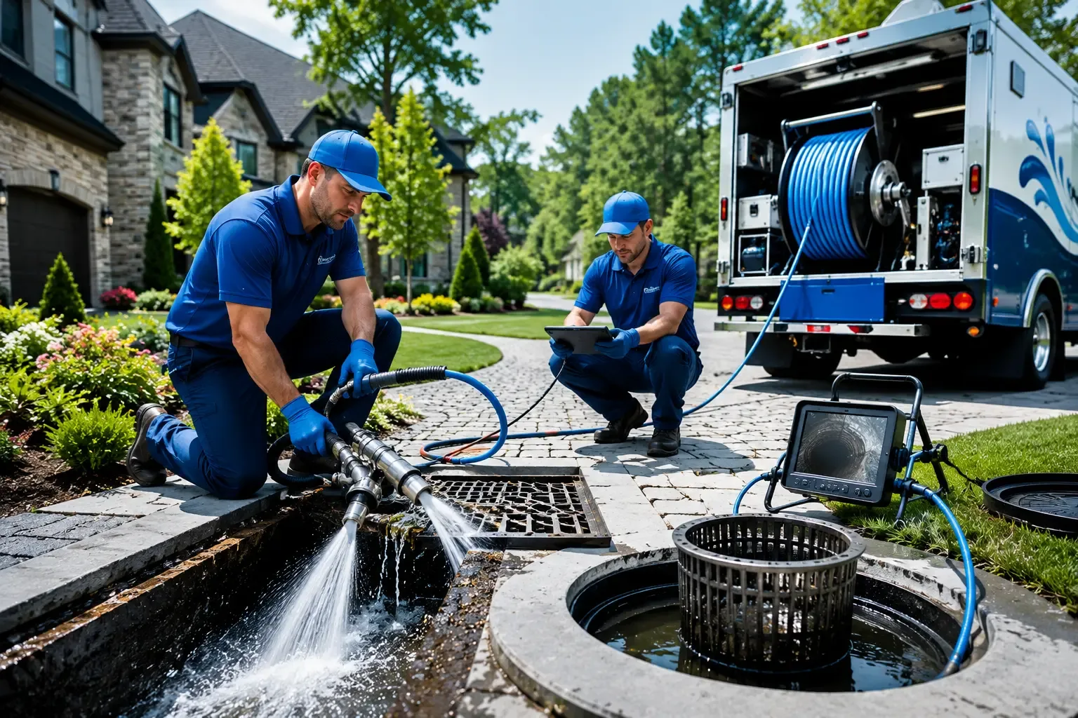 Local outdoor drain cleaning professionals in Bath, NH